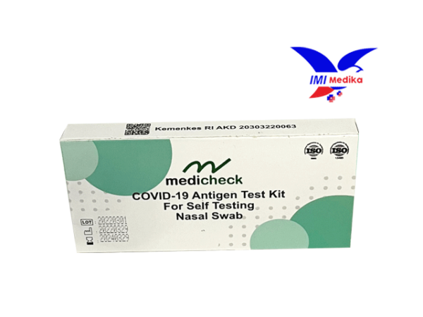 MEDICHECK Covid-19 Antigen Test Kit Nasal Swab