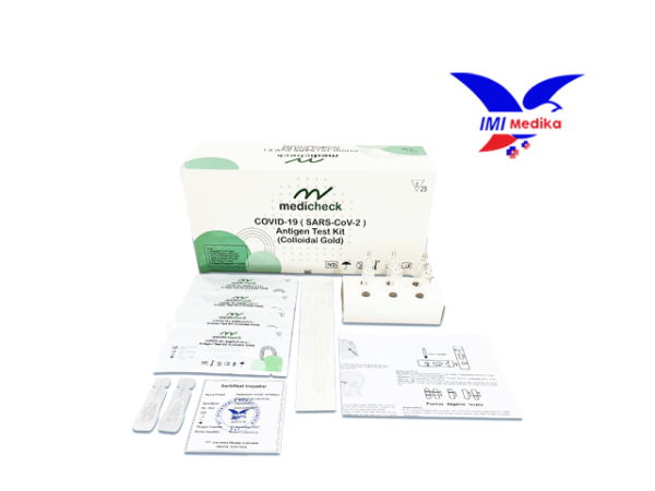 MEDICHECK Covid-19 Antigen Test Kit Colloidal Gold